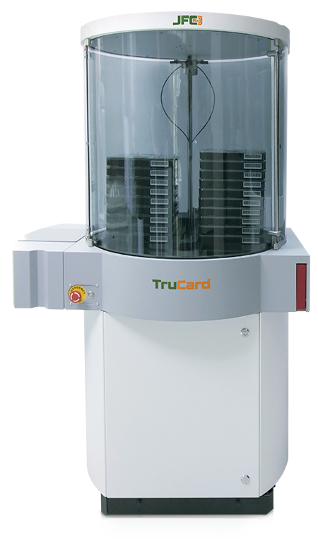 JFCRx TruCard automated blister card filling system at Anchor Drugs Pharmacy